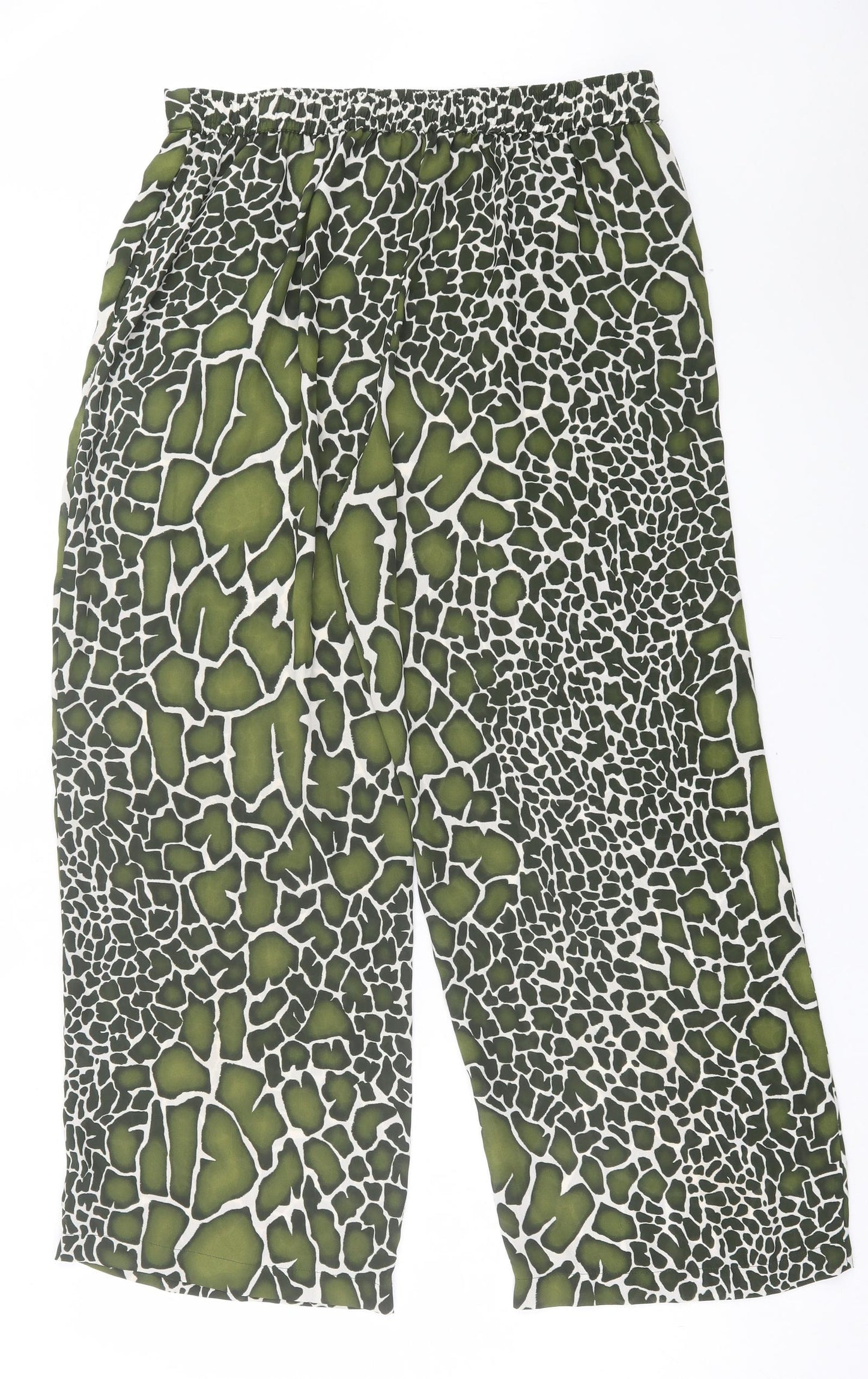 Womens UK Size 6 Papaya Regular Fit  Green Trousers