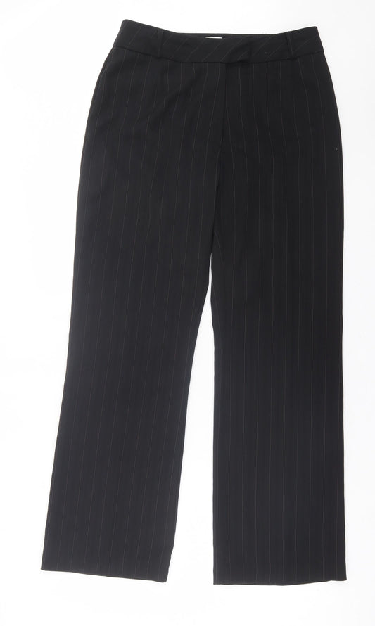 Womens UK Size 14 Klass Regular Fit  Black Trousers