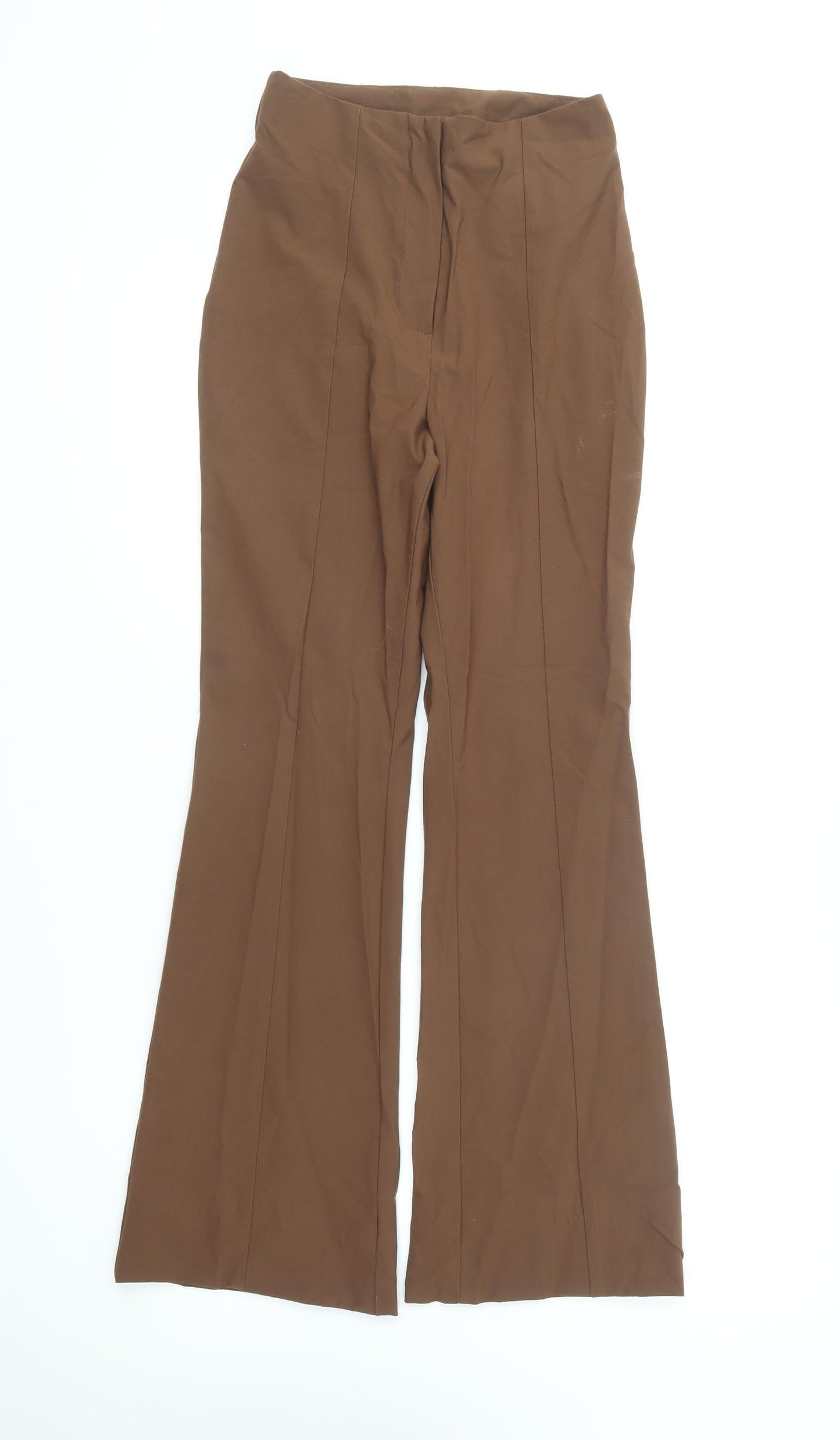 Womens UK Size 6 Monki Regular Fit  Brown Trousers