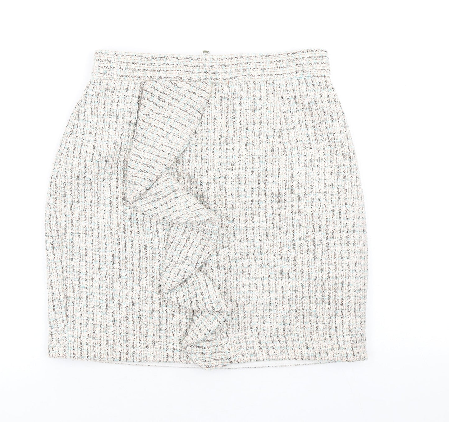 Womens UK Size 8 Topshop Mini Tweed Skirt