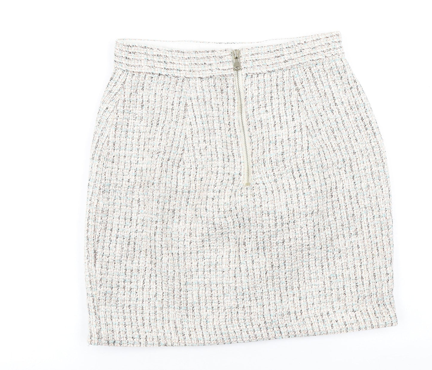Womens UK Size 8 Topshop Mini Tweed Skirt
