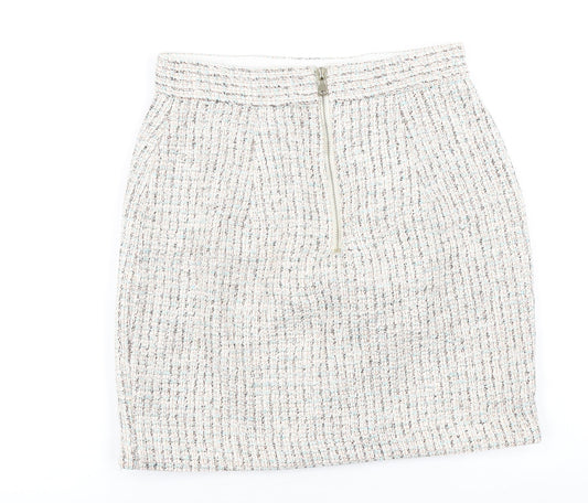 Womens UK Size 8 Topshop Mini Tweed Skirt