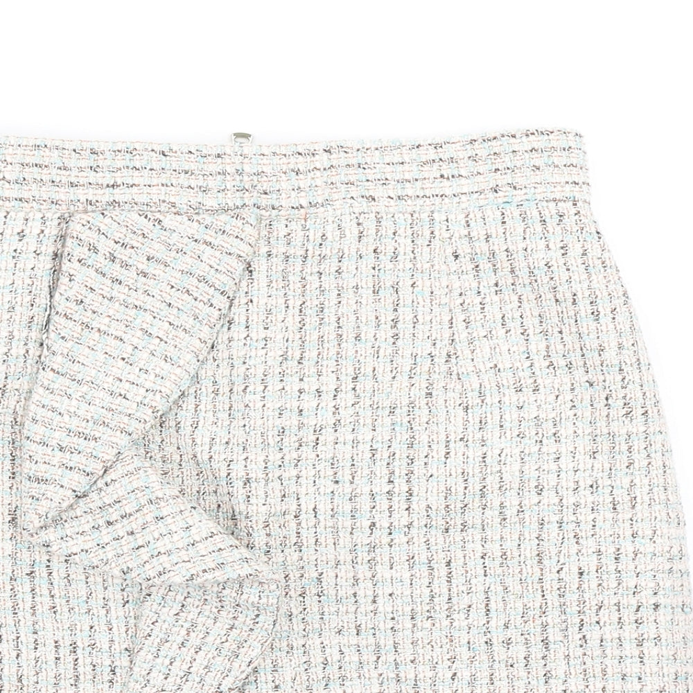 Womens UK Size 8 Topshop Mini Tweed Skirt