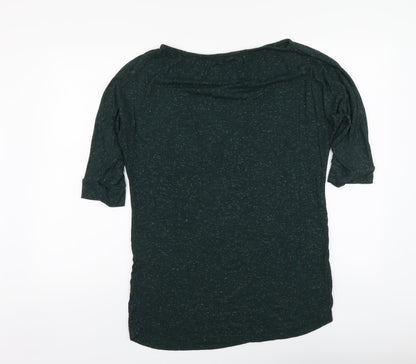 Womens UK Size 10 NEXT Green Basic Blouse