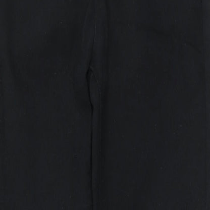 Dunnes Stores Womens Black Cotton Skinny Jeans Size 8 L26 in Regular Button