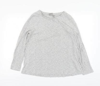 Womens UK Size 12 ASOS Grey Basic Blouse