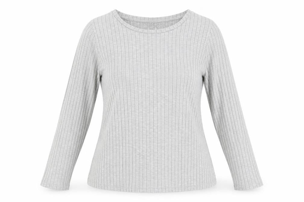 Womens UK Size 12 ASOS Grey Basic Blouse