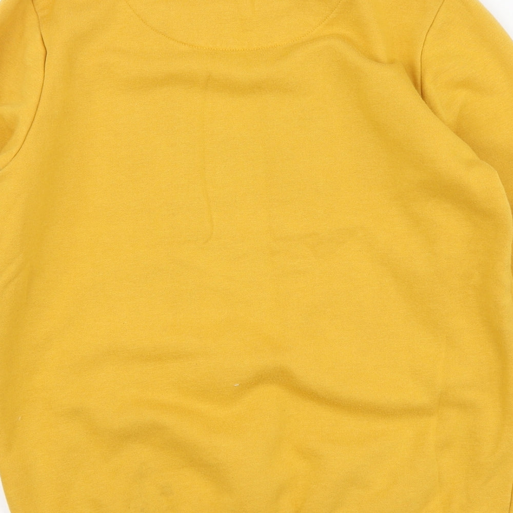 Primark Girls Yellow Cotton Pullover Hoodie Size 11-12 Years Pullover - Bronx NYC