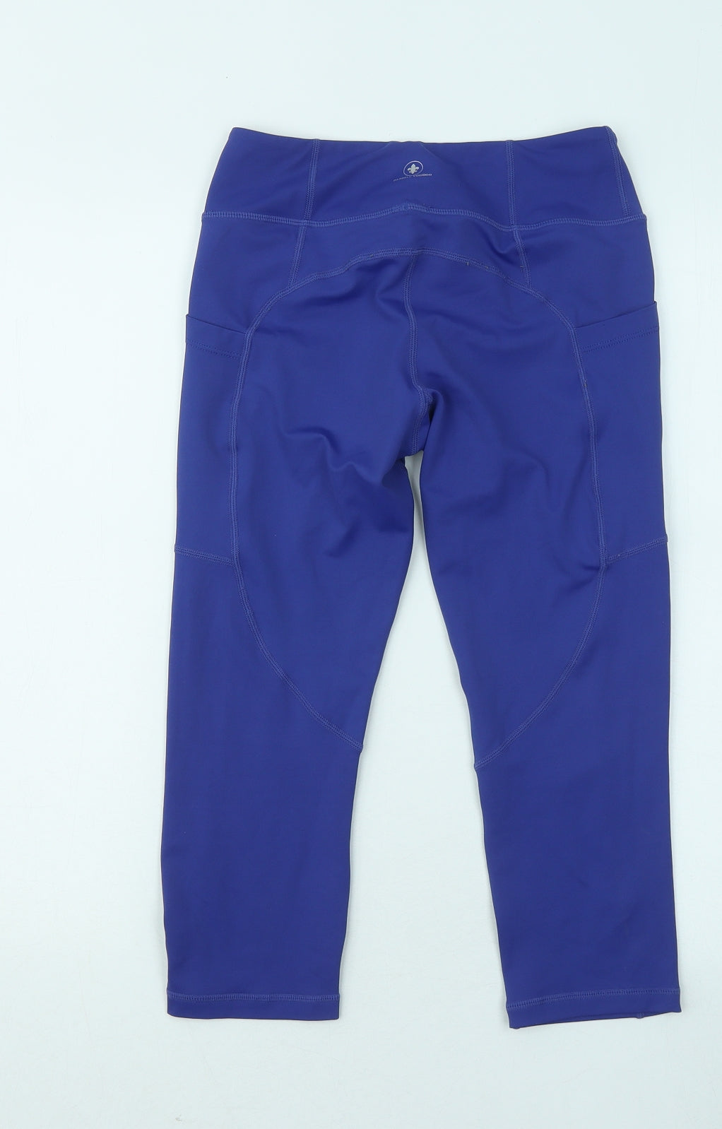 Barbell VooDoo Womens Purple Elastane Cropped Leggings Size S L17 in Regular