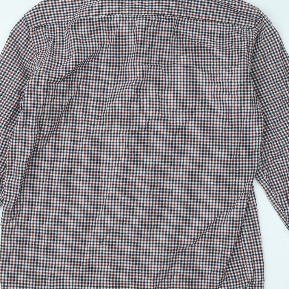 Mens UK Size M French Connection Multicoloured  Button-Up Long Sleeve Casual Shi