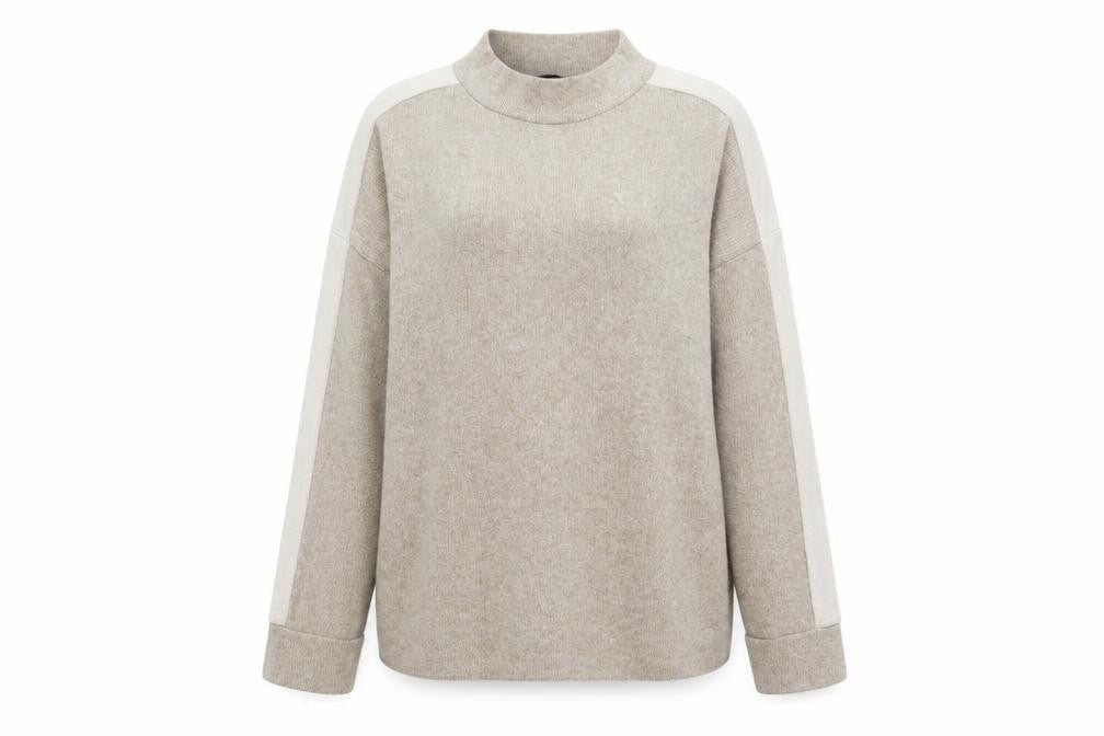 Womens UK Size 14 F&F Beige Pullover Jumper