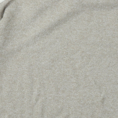F&F Womens Beige Round Neck Polyester Pullover Jumper Size 14