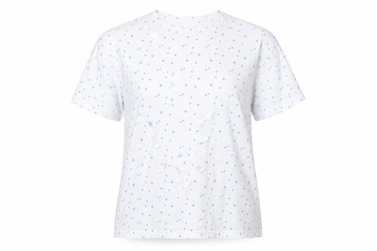 Womens UK Size M Dunnes Stores White Basic T-Shirt