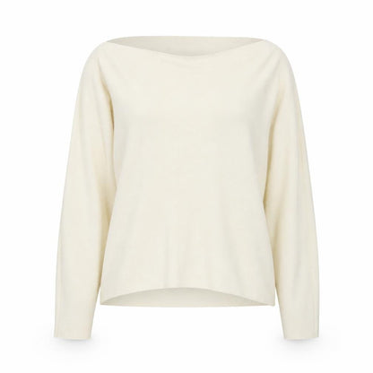 Womens UK Size S Preworn Beige Pullover Jumper