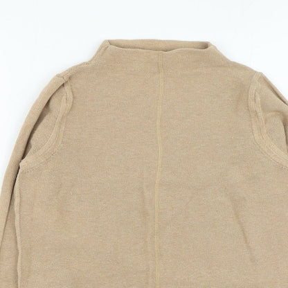 Womens UK Size 8 Marks and Spencer Brown Pullover Jumper
