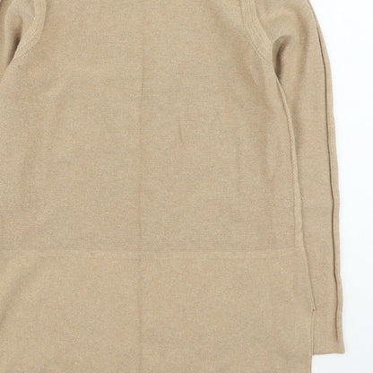 Womens UK Size 8 Marks and Spencer Brown Pullover Jumper