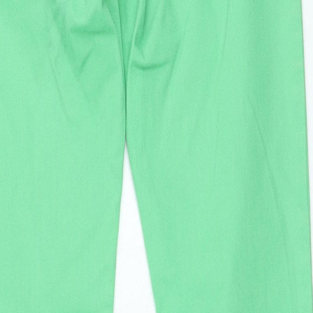 Womens UK Size 32 in Preworn Regular Fit Straight Green Jeans