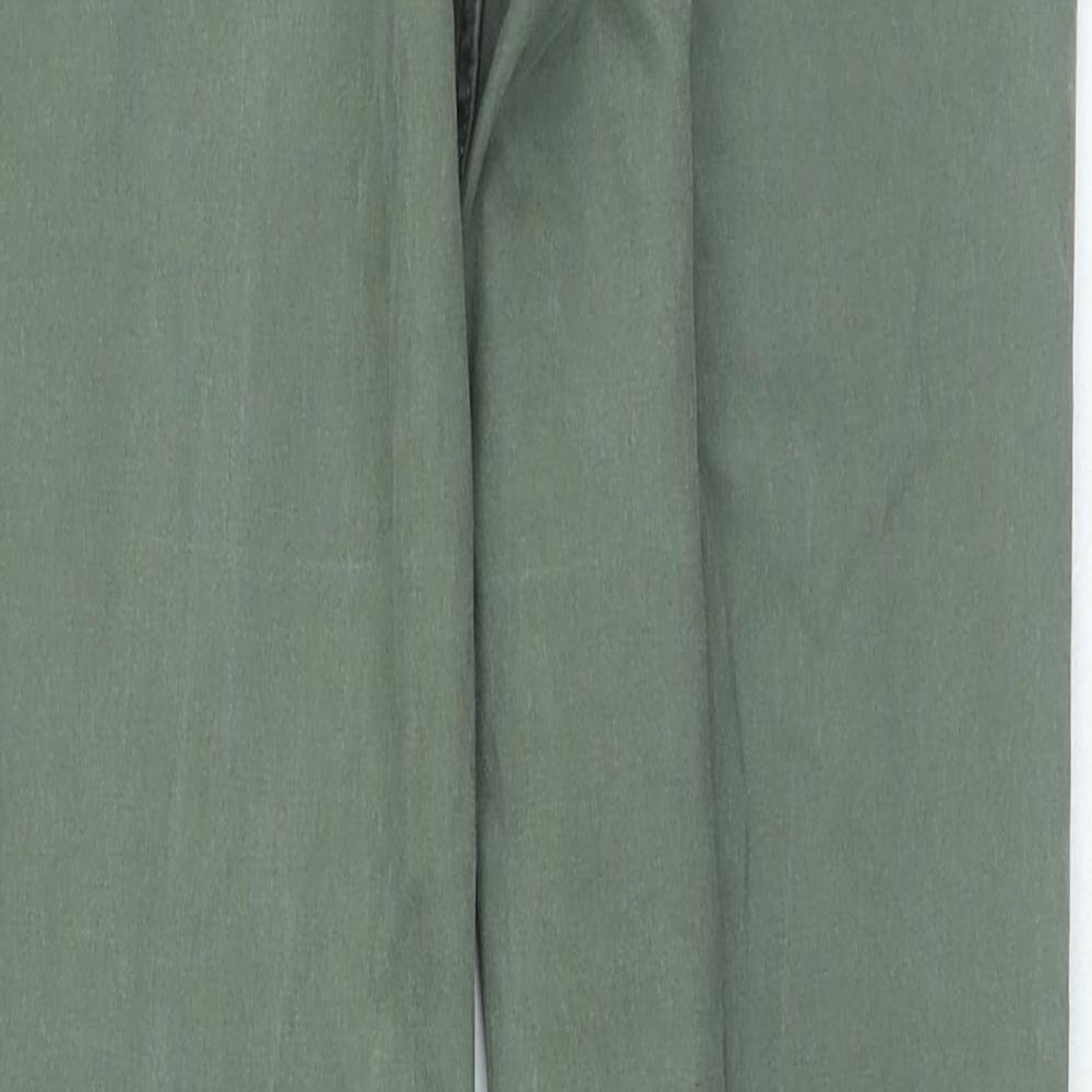 Per Una Womens Green Cotton Skinny Jeans Size 8 L26 in Regular Zip