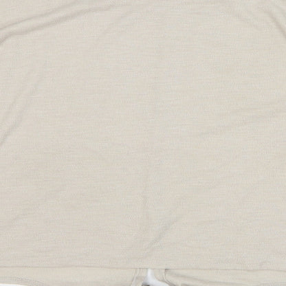 Womens UK Size M H&M Beige Pullover Jumper