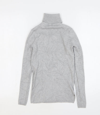 Womens UK Size 8 Marks and Spencer Grey Pullover Jumper