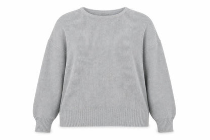 Womens UK Size 16 Marks and Spencer Silver Pullover Jumper