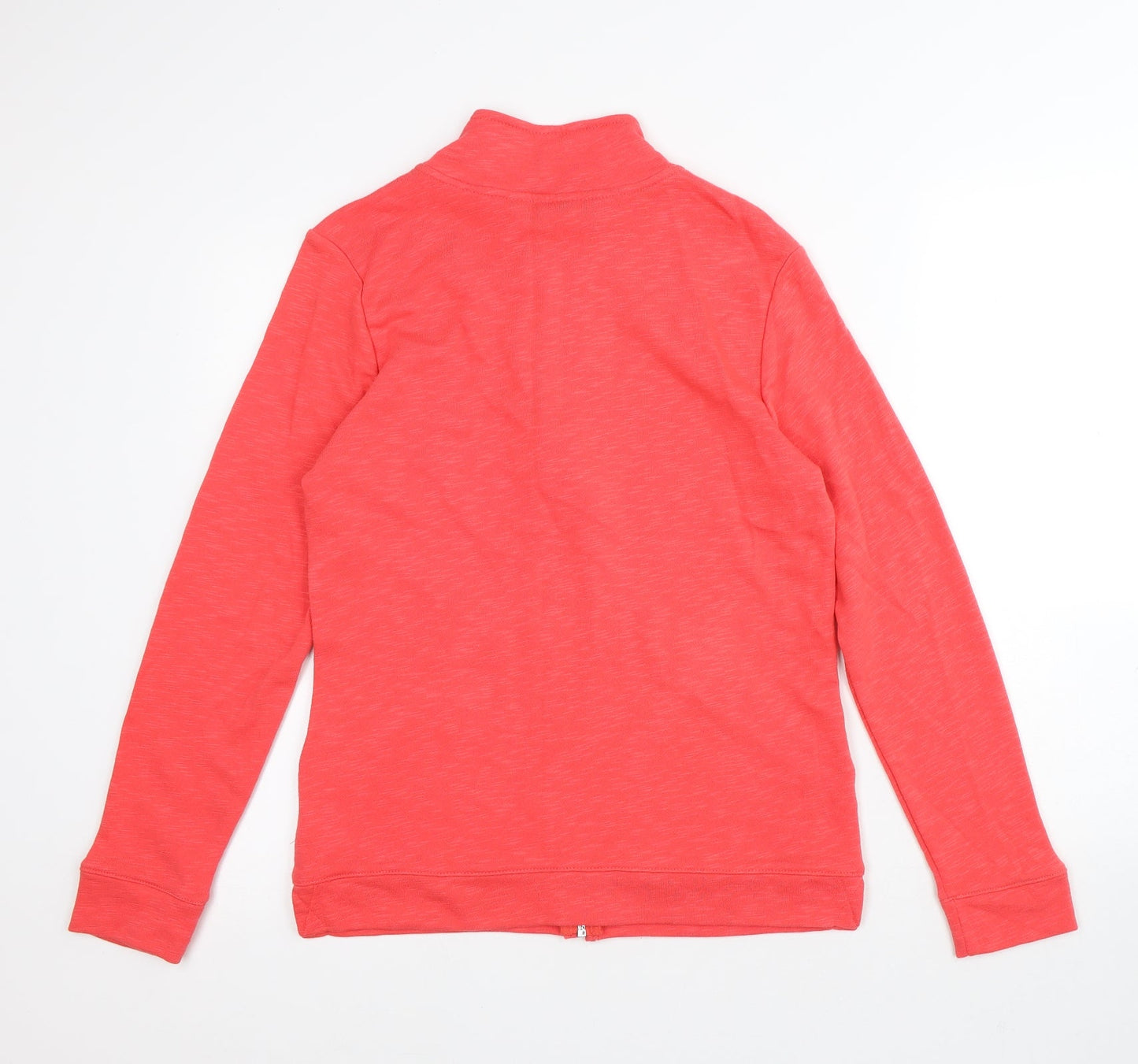 Croft & Barrow Womens Pink Cotton Full Zip Hoodie Size S Zip