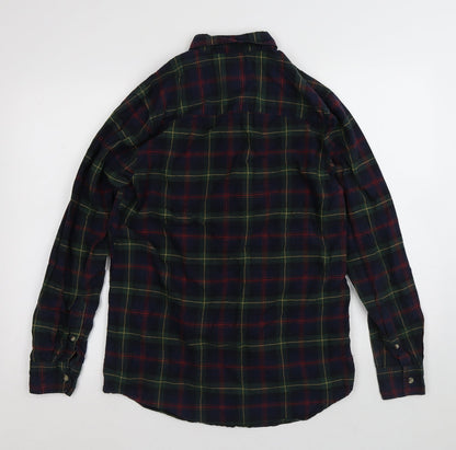 Mens UK Size S Topman Multicoloured  Button-Up Long Sleeve Casual Shirt
