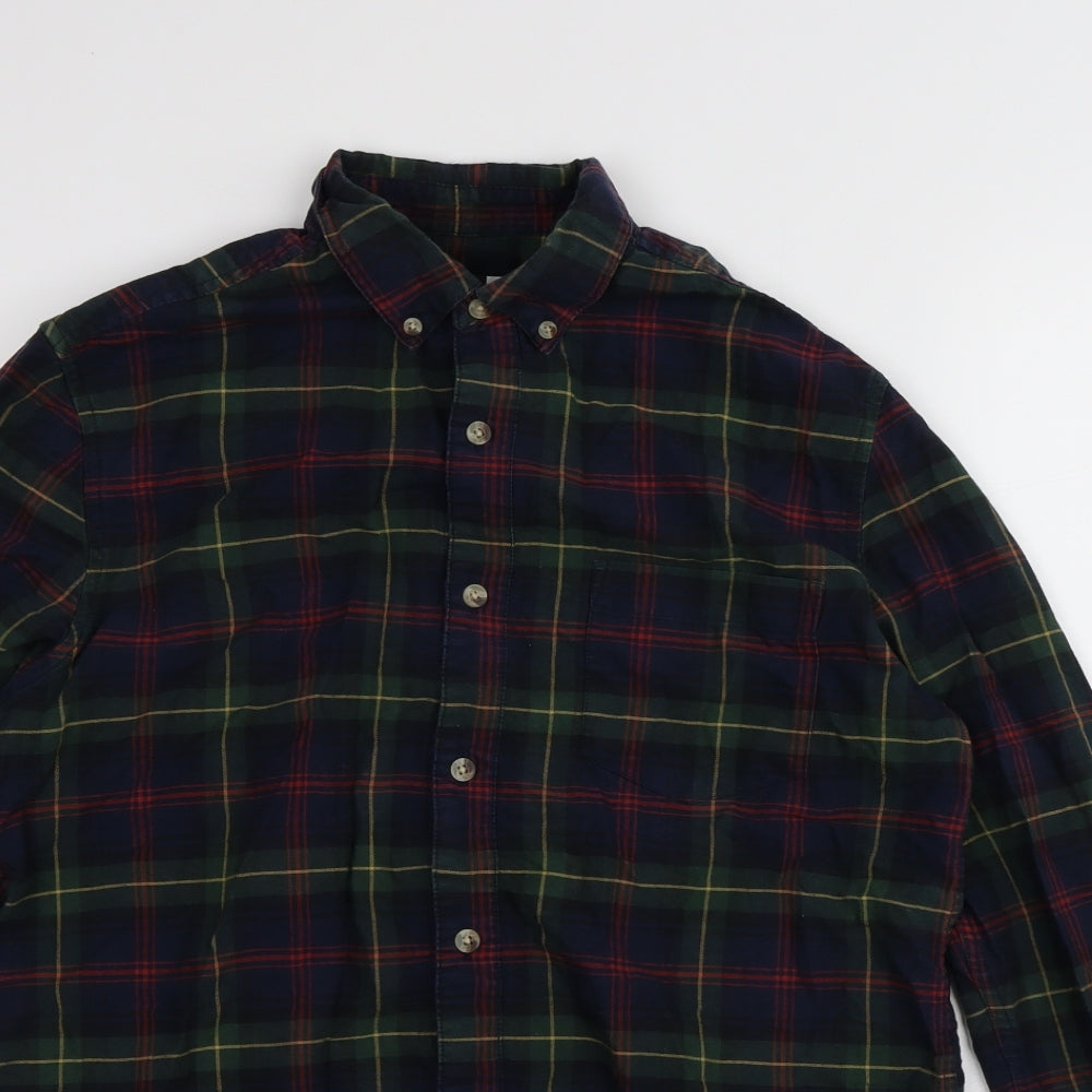 Mens UK Size S Topman Multicoloured  Button-Up Long Sleeve Casual Shirt