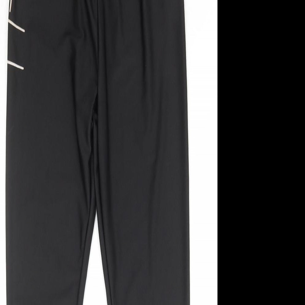 SheIn Womens Black Polyester Capri Leggings Size S L26 in - Have A Nice Day