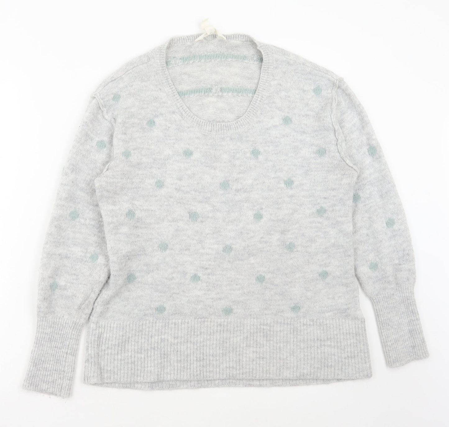 Womens UK Size M H&M Grey Pullover Jumper