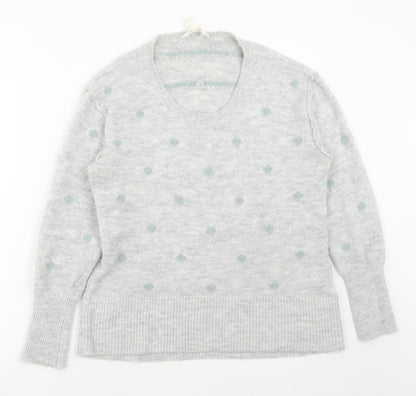 Womens UK Size M H&M Grey Pullover Jumper