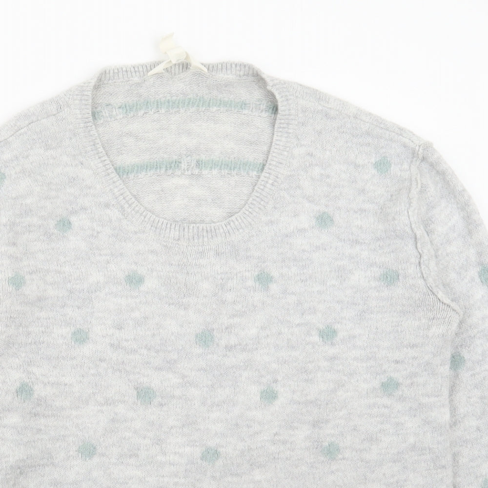 Womens UK Size M H&M Grey Pullover Jumper