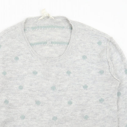 Womens UK Size M H&M Grey Pullover Jumper