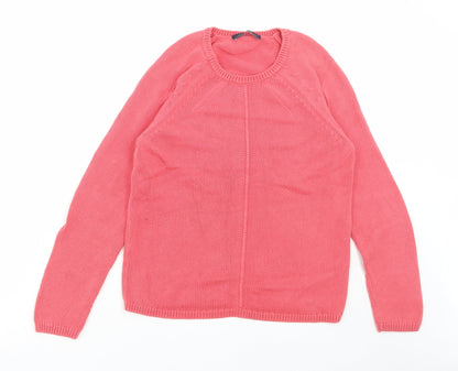 Womens UK Size 8 Marks and Spencer Pink Pullover Jumper
