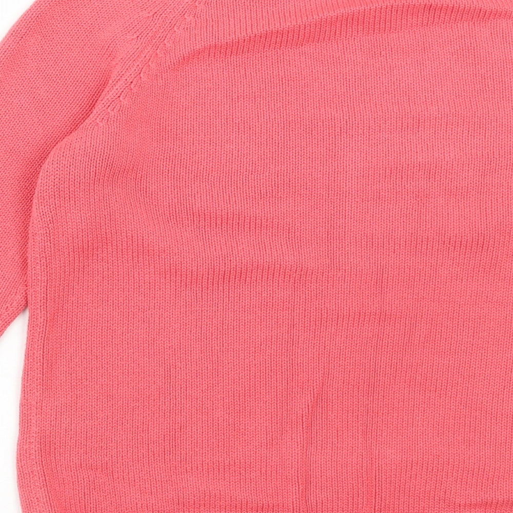 Womens UK Size 8 Marks and Spencer Pink Pullover Jumper