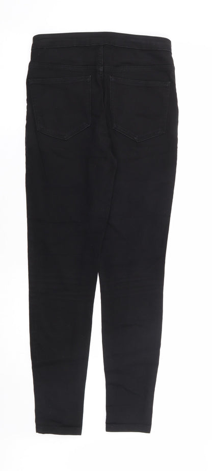 Womens UK Size 10 Marks and Spencer Extra-Slim Fit Skinny Black Jeans