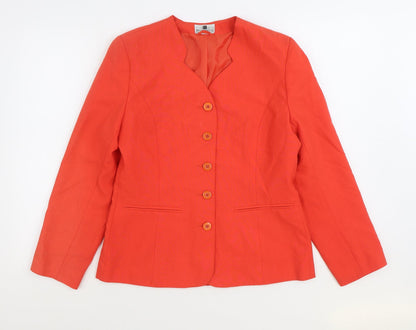 Womens UK Size 12 Paul Separates Red Jacket