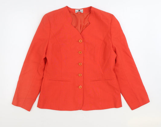 Womens UK Size 12 Paul Separates Red Jacket