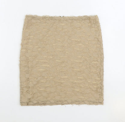 Womens UK Size 14 River Island Mini Lace Skirt