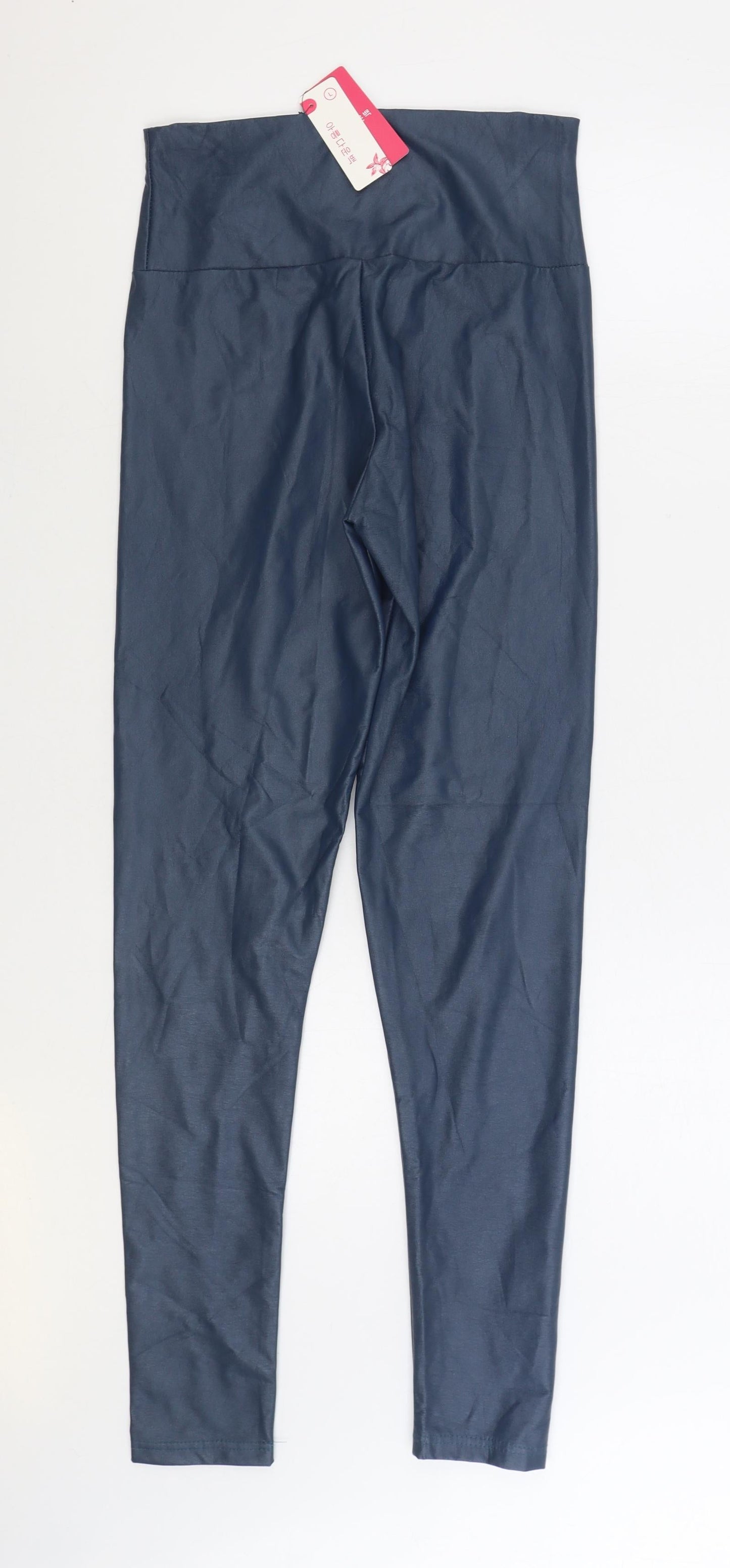 Womens UK Size L Preworn  Jogger Blue Leggings