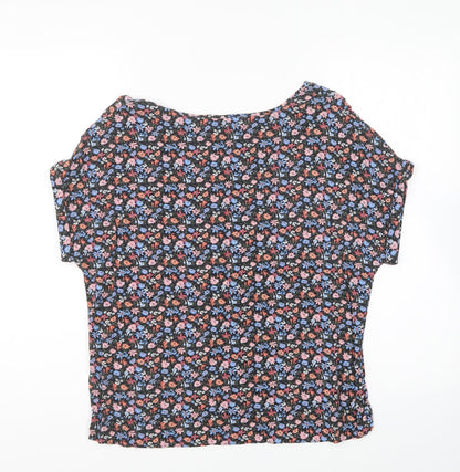 Womens UK Size 12 Atmosphere Multicoloured Basic T-Shirt