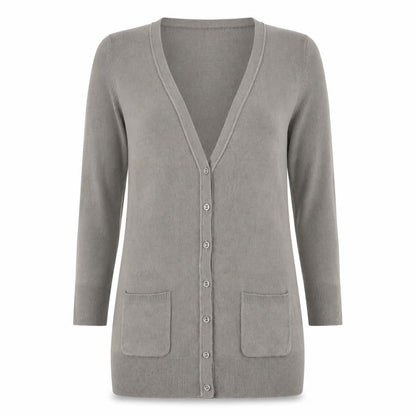 Womens UK Size 10 Evie Brown Cardigan Jumper