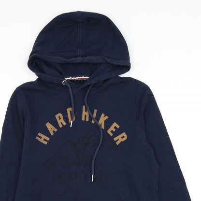 Produkt Mens Blue Cotton Pullover Hoodie Size S - Hard Hiker