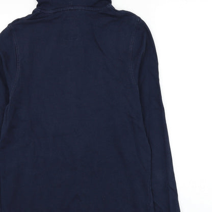 Produkt Mens Blue Cotton Pullover Hoodie Size S - Hard Hiker