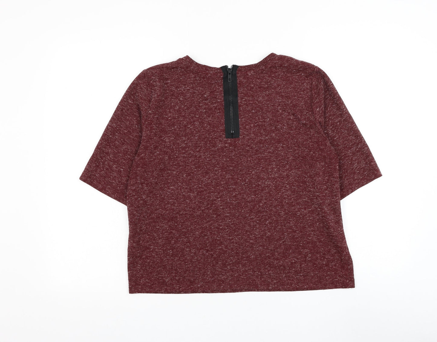 Womens UK Size 12 Topshop Red Pullover Jumper