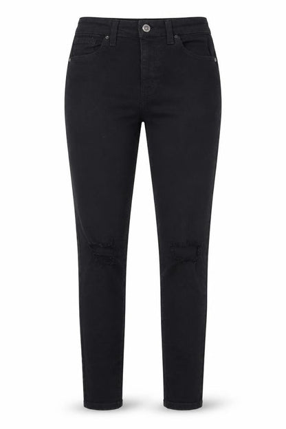 Womens UK Size 25 in Topshop Regular Fit Skinny Black Jeans
