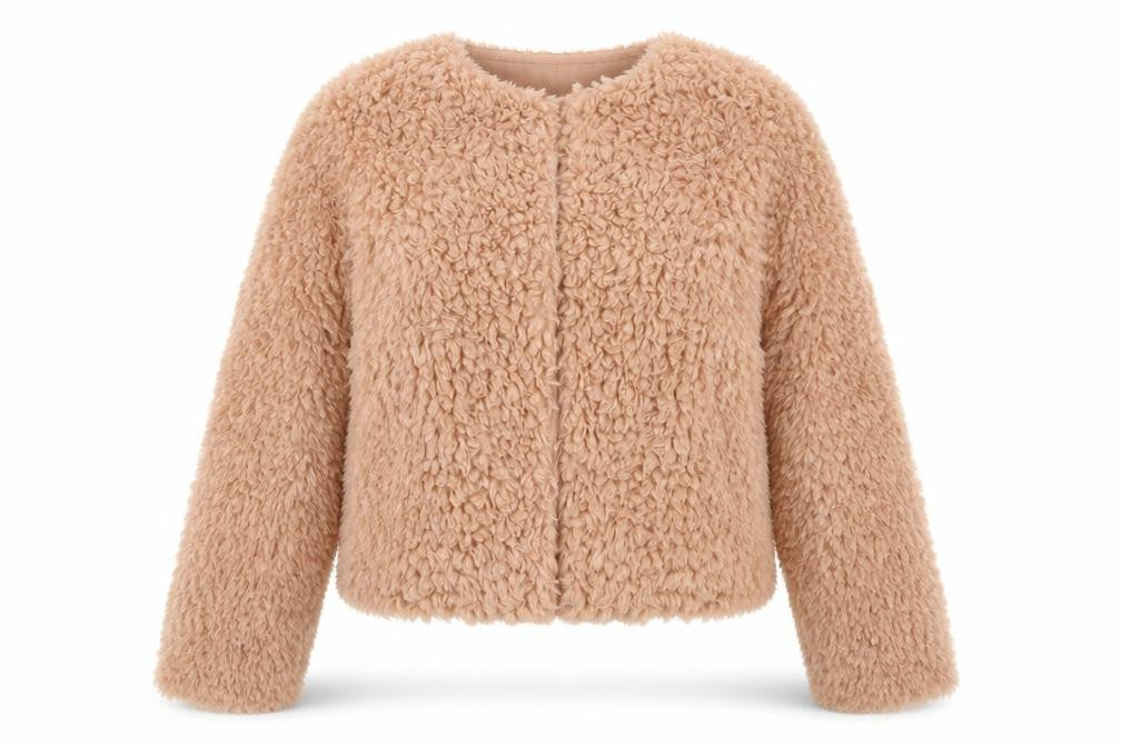 H&M Womens Pink Jacket Size M Hook & Eye
