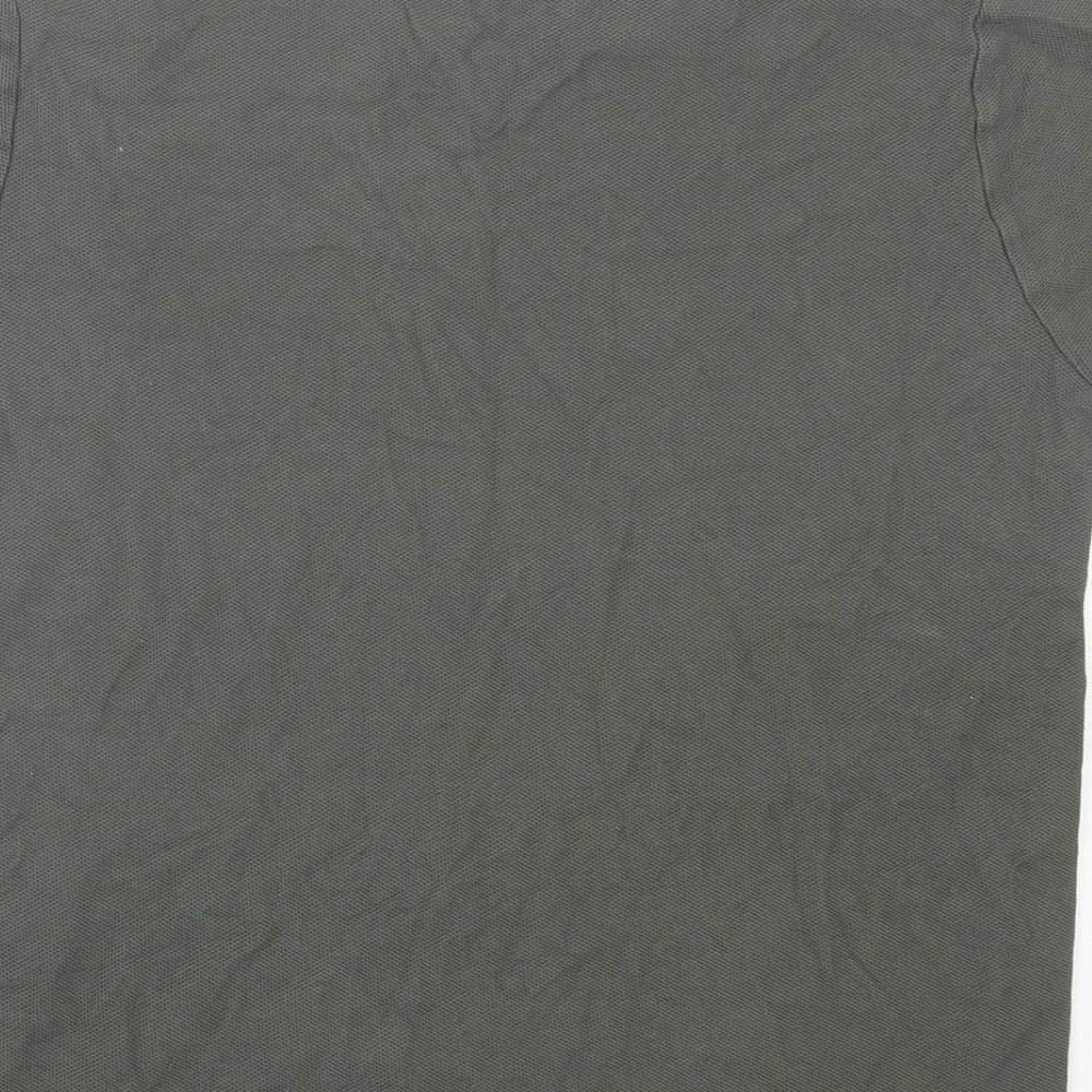 Mens UK Size S H&M Green  T-Shirt