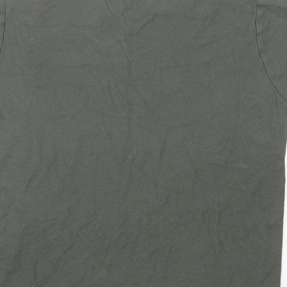 Mens UK Size S H&M Green  T-Shirt