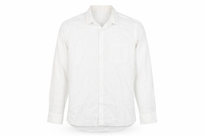Mens UK Size 16 F&F White  Button-Up Long Sleeve Casual Shirt
